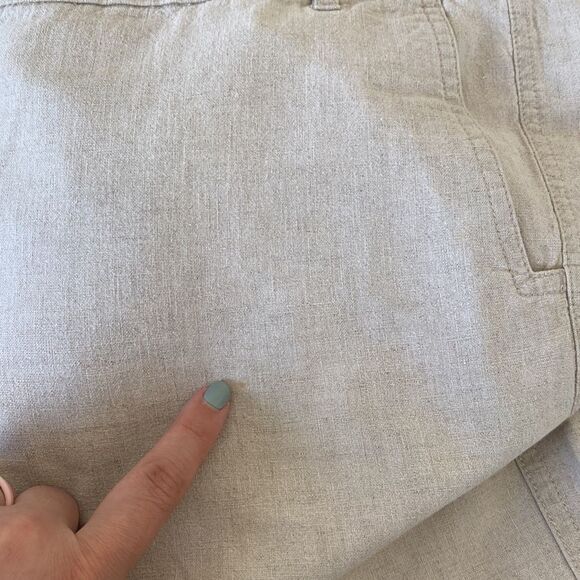 Ann Taylor Loft Lightweight Linen Pants size 14 EUC - Picture 10 of 11